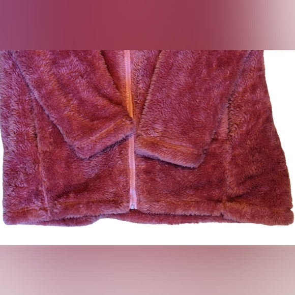 NWOT Zenana Outfitters pink zip up through collar ultra plush & soft side pocket - Picture 7 of 10